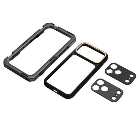 SmallRig 5546 (Basic Edition) - klatka do filmowania do iPhone 17 Pro Max (bez etui) - zawartość zestawu